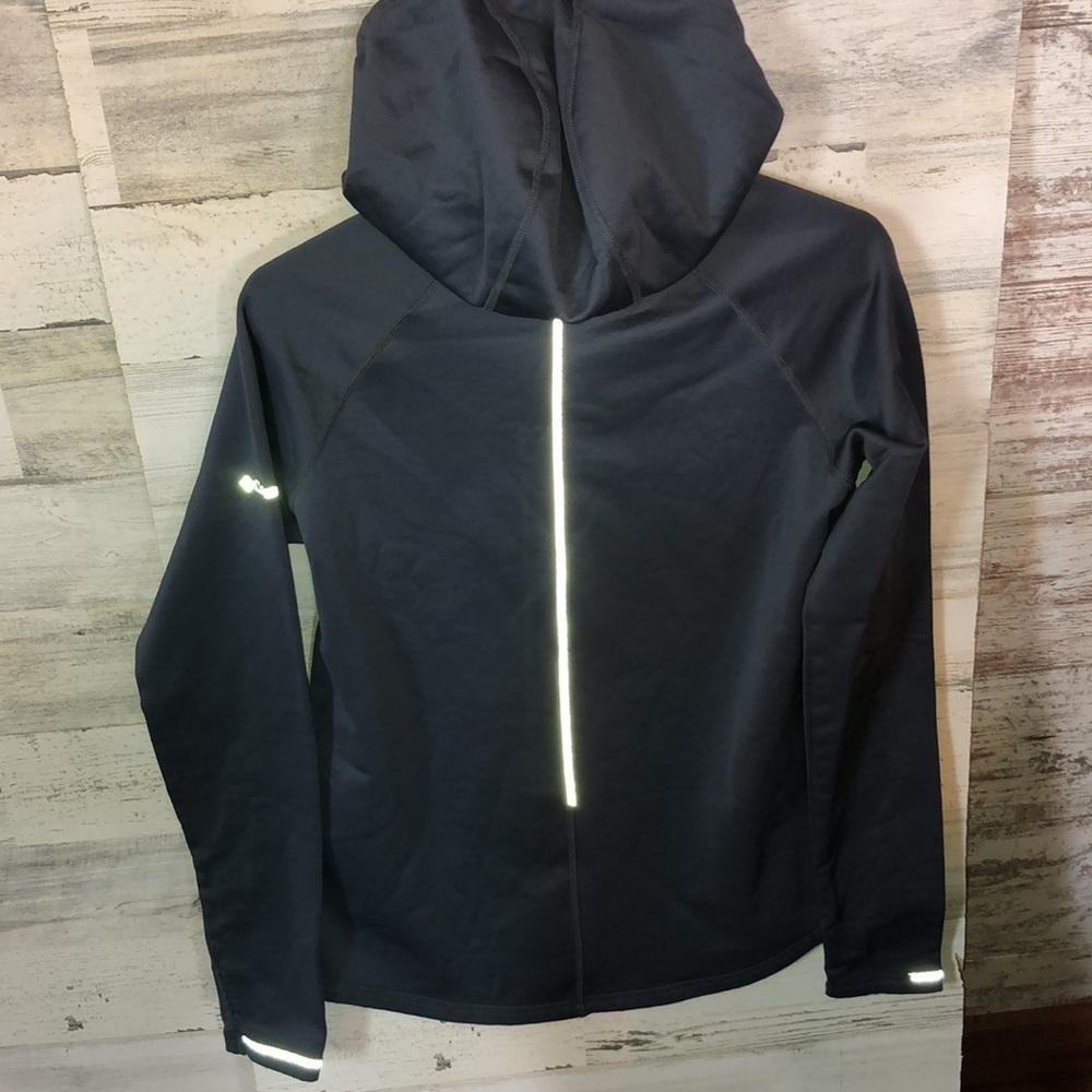 Columbia sweatshirt Omni-wick advanced evaporation grey cowl neck hoodie… - Picture 6 of 7
